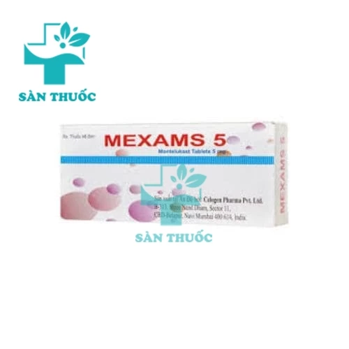 Mexams 5 Celogen - Thuốc điều trị hen phế quản mãn tính